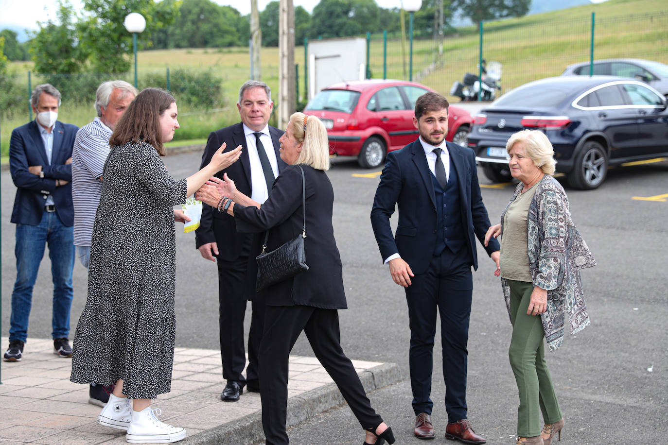Fotos: Adiós a Gento Paniceres en el tanatorio de Nava
