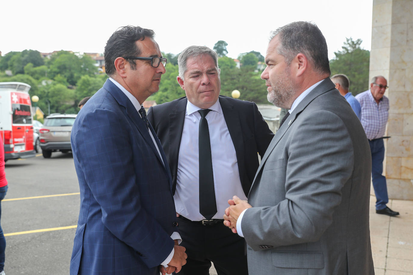 Fotos: Adiós a Gento Paniceres en el tanatorio de Nava