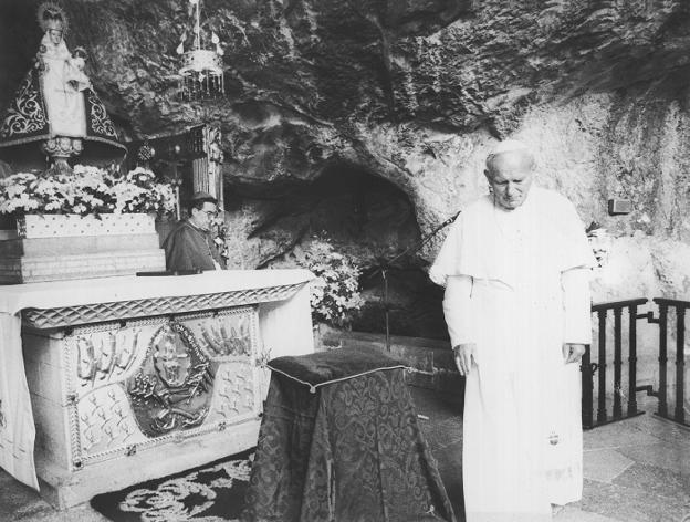 El artífice de la visita de Juan Pablo II a Asturias