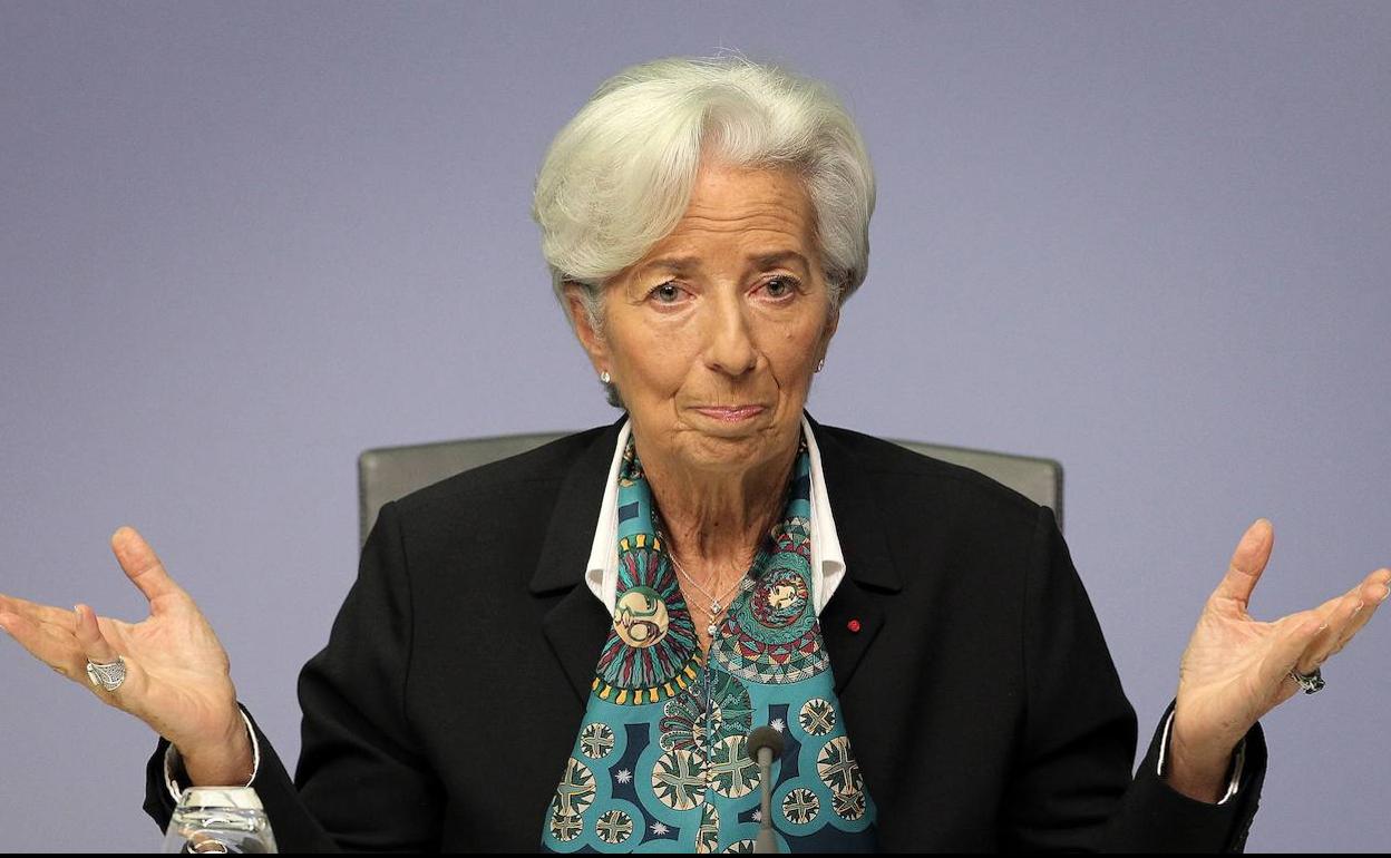 La presidenta del Banco Central Europeo (BCE), Christine Lagarde. 