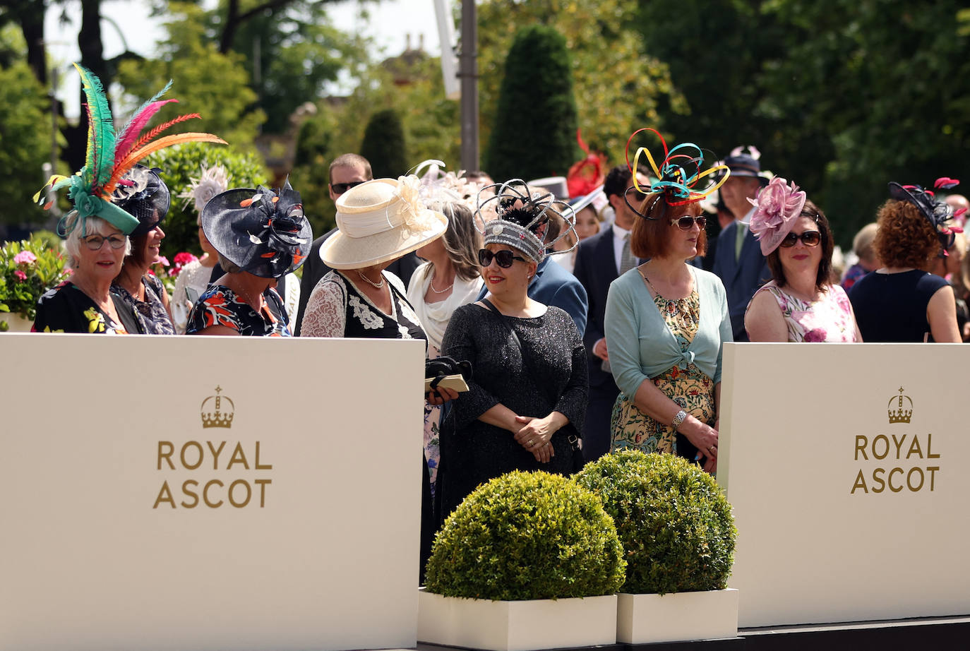 Fotos: El espectáculo de los sombreros imposibles en Ascot