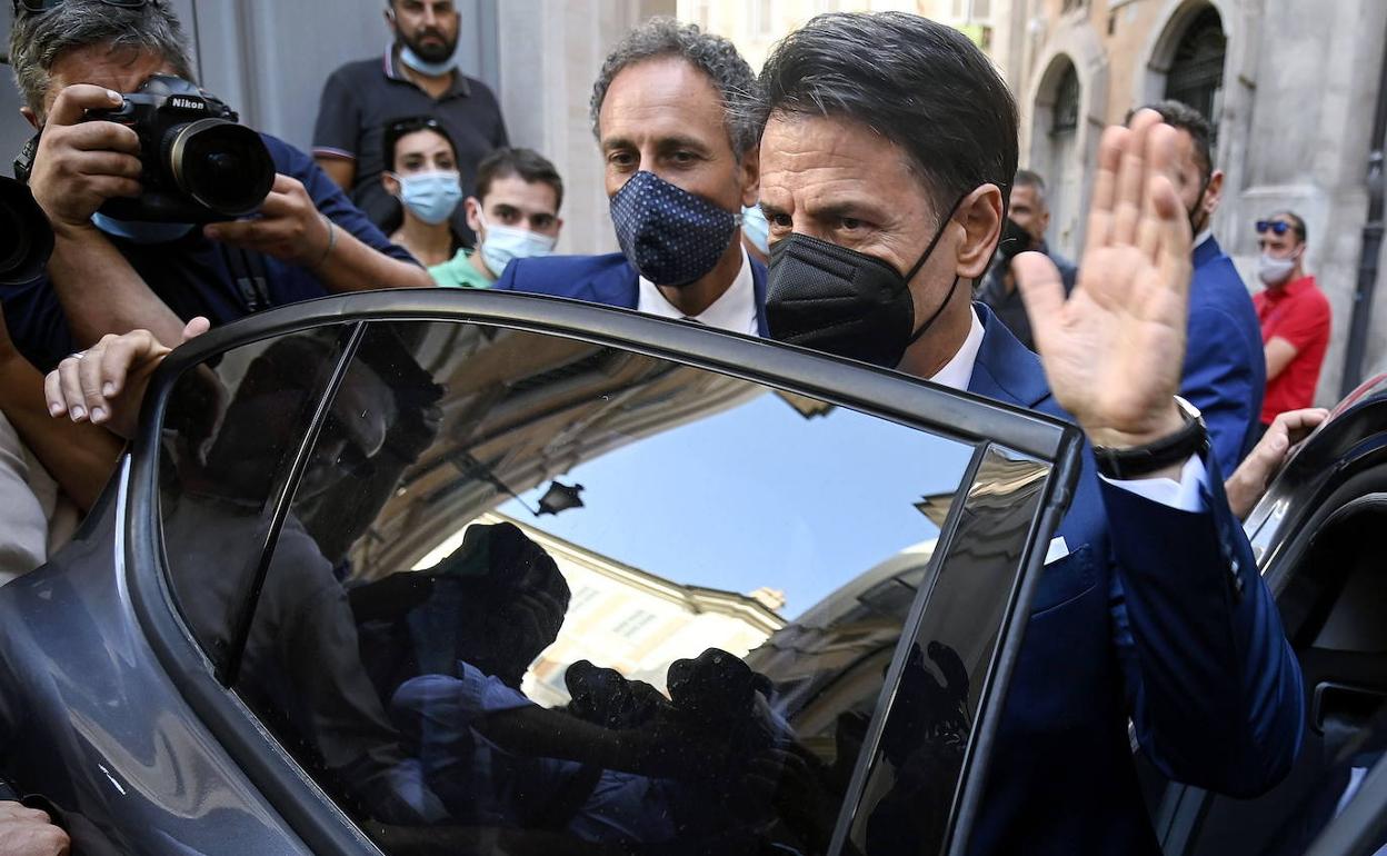 Giuseppe Conte. 