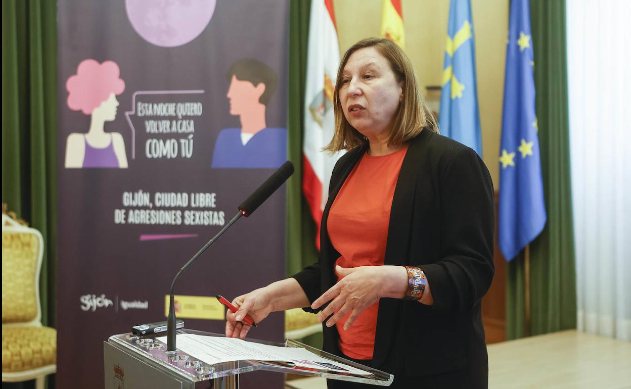 La directora general de Igualdad, Goretti Avello.