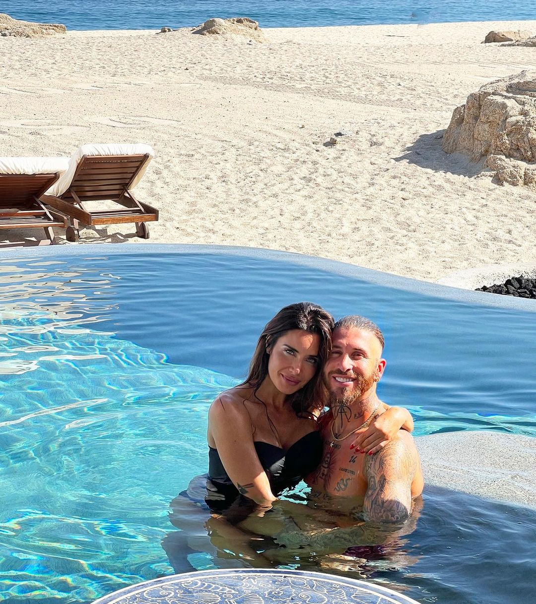 Pilar Rubio y Sergio Ramos, de escapada romántica a Méjico.