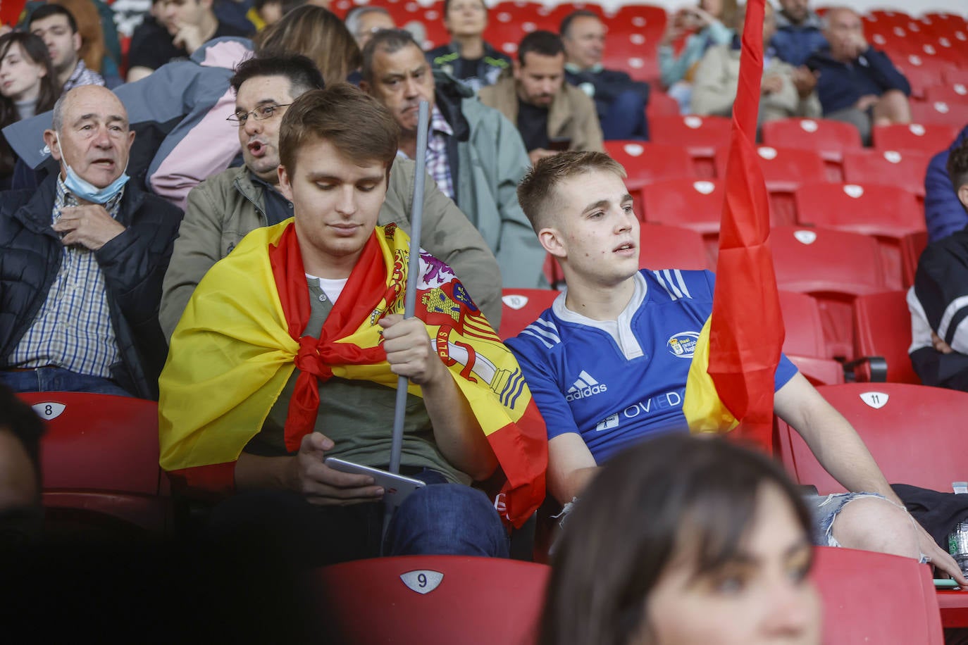 Fotos: Las mejores imágenes del rugby entre Barbarians y España