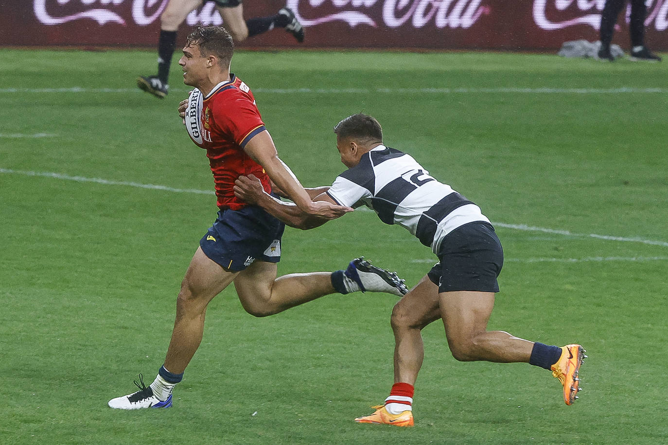 Fotos: Las mejores imágenes del rugby entre Barbarians y España