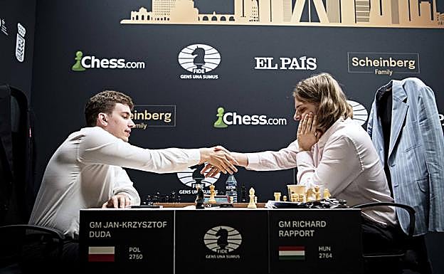 Duda abandona frente a Rapport. 