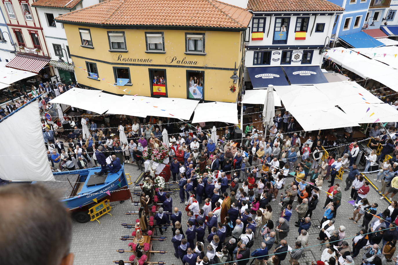 Fotos: Cudillero, abarrotado de nuevo por l&#039;Amuravela