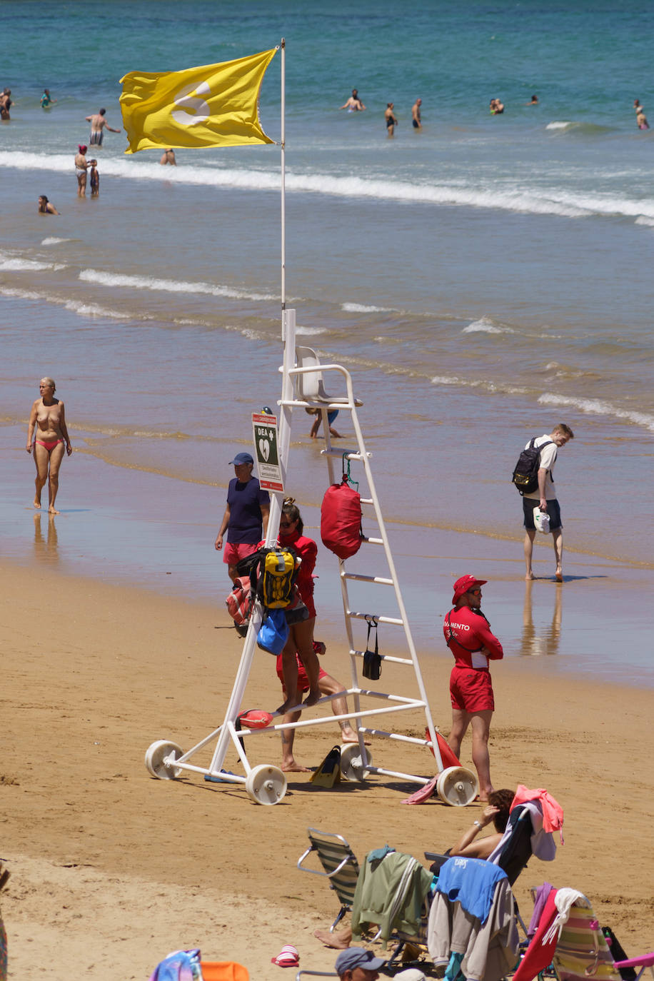 Fotos: Asturias disfruta del verano: playas y piscinas para aliviar el calor