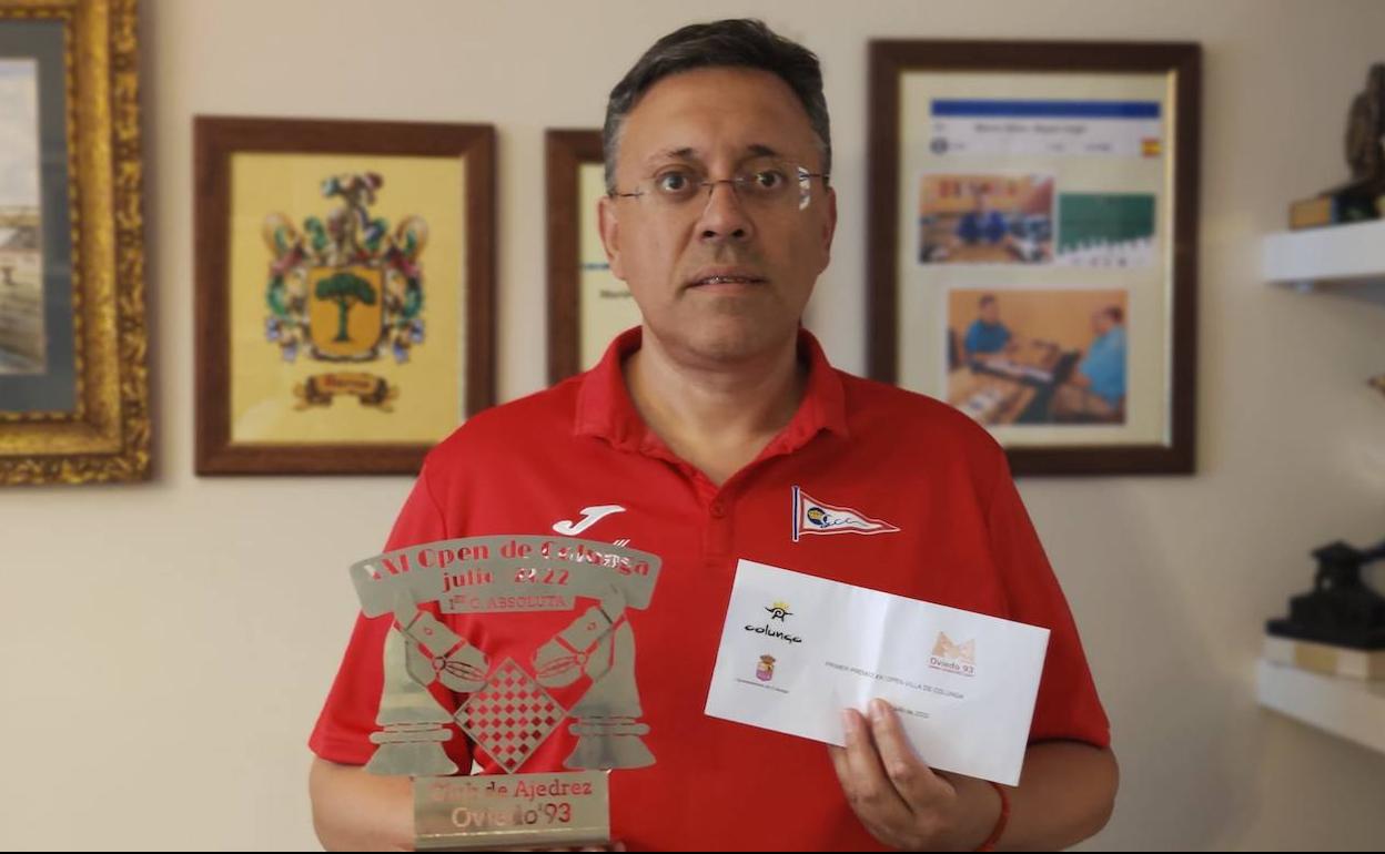 Miguel Ángel Marino, campeón en Colunga. 