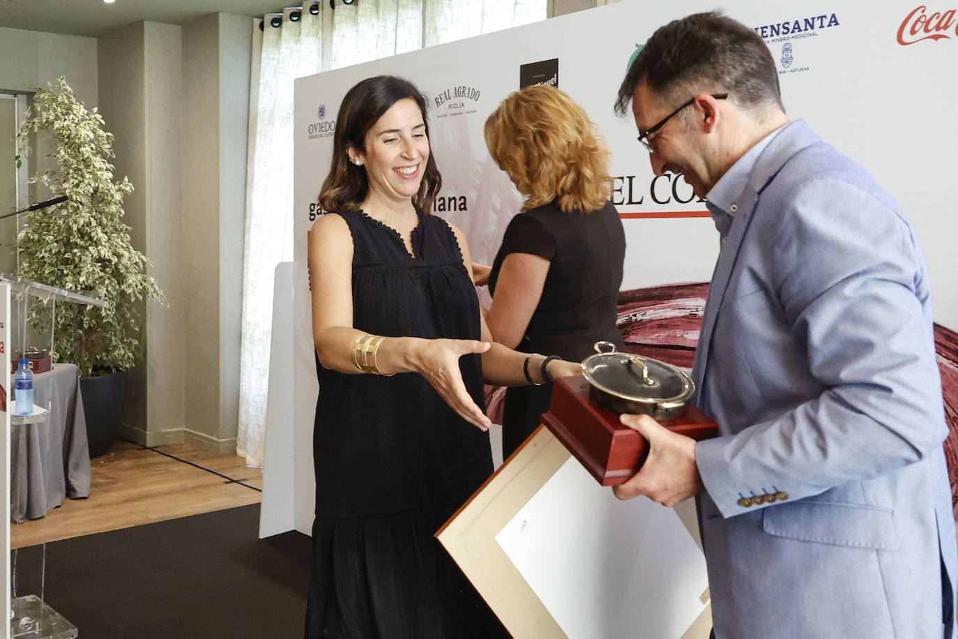 Carme Ruscalleda, La Pondala, Xune Andrade y Borja Cortina agigantan el palmarés de los premios anuales de 'Yantar'. Este lunes fueron los protagonistas indiscutibles de la gran fiesta de la gastronomía asturiana