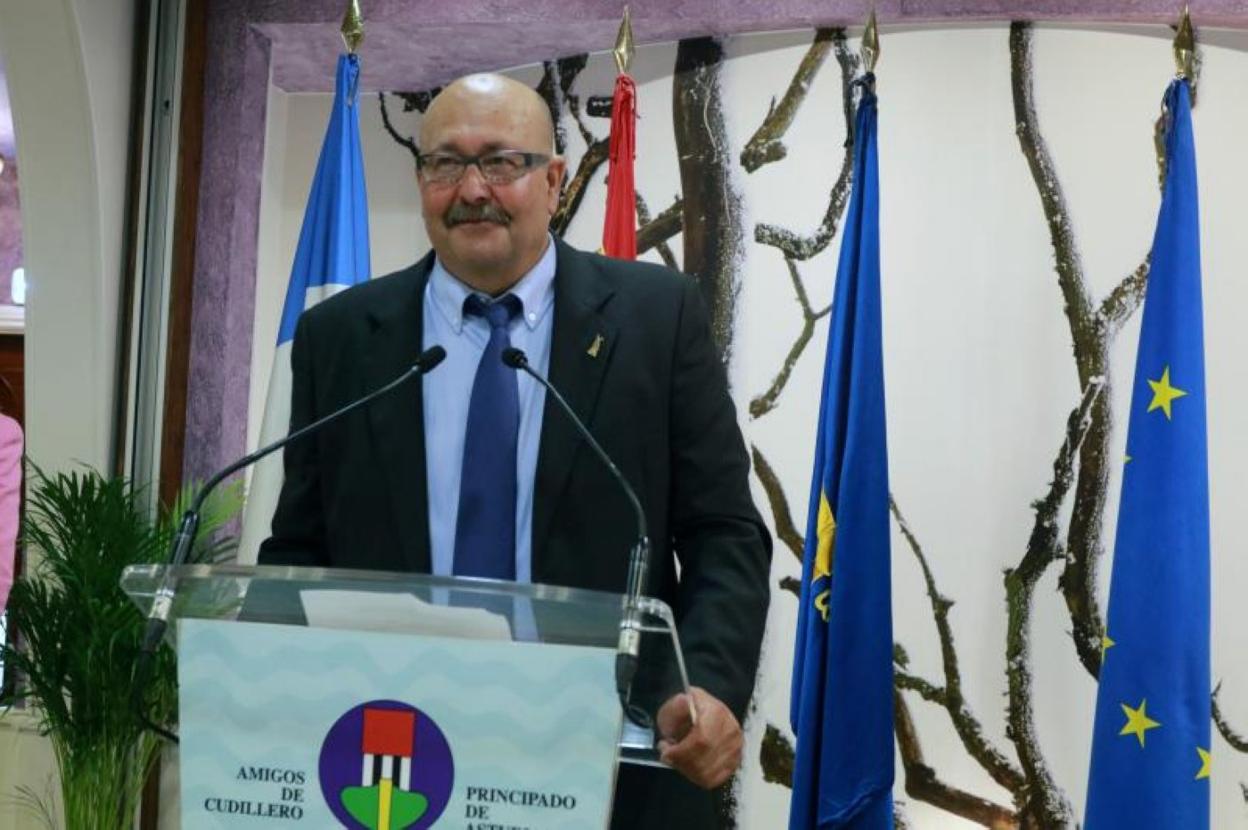 Sergio González, presidente de Avante Cuideiru. 