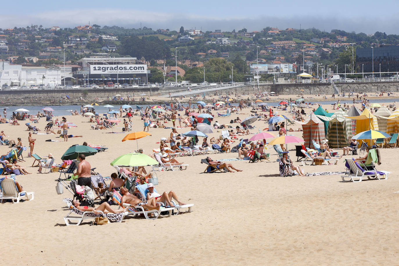 Fotos: Así afrontan el calor los asturianos