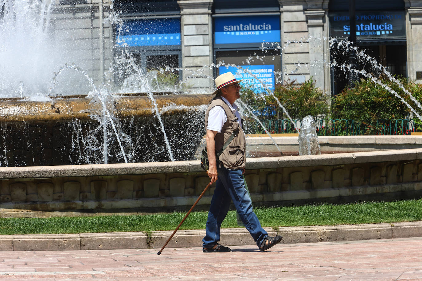 Fotos: Así afrontan el calor los asturianos