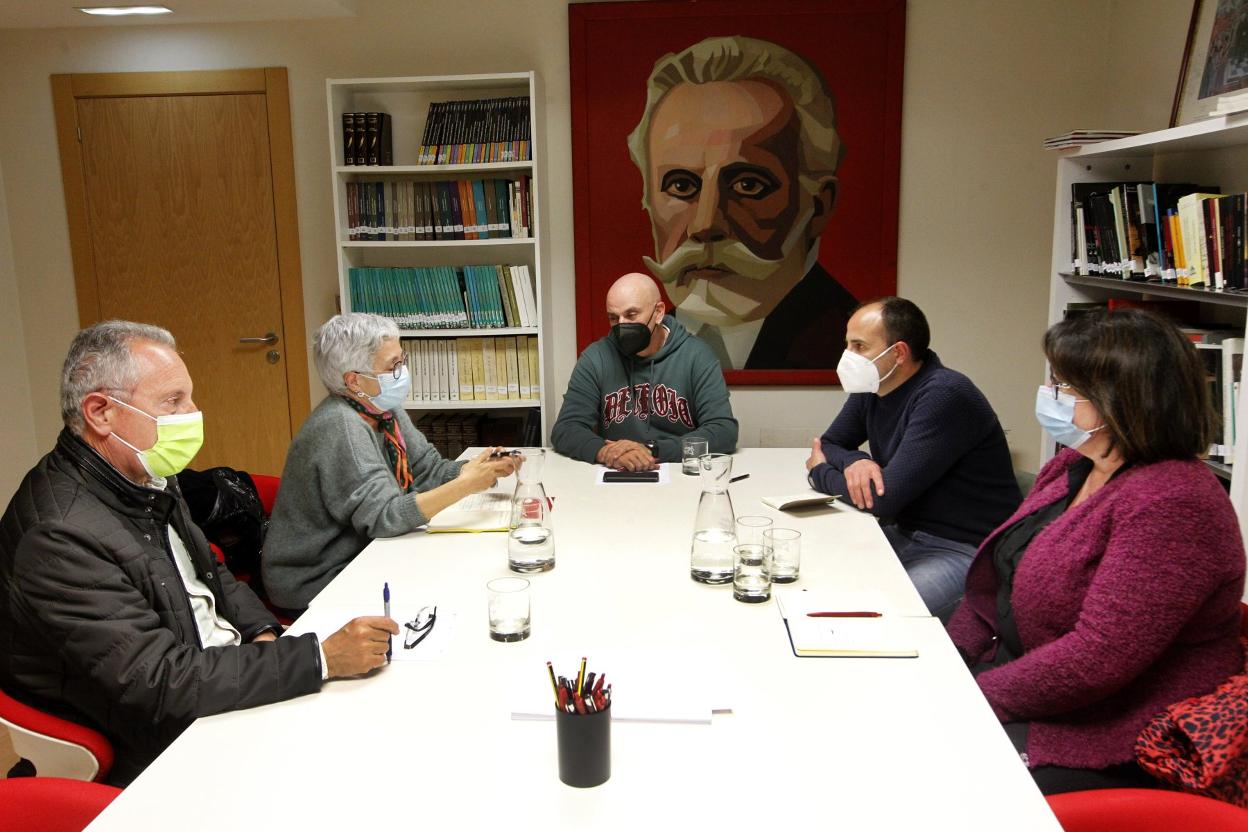 Ana Castaño y Monchu García, en una reciente reunión. 