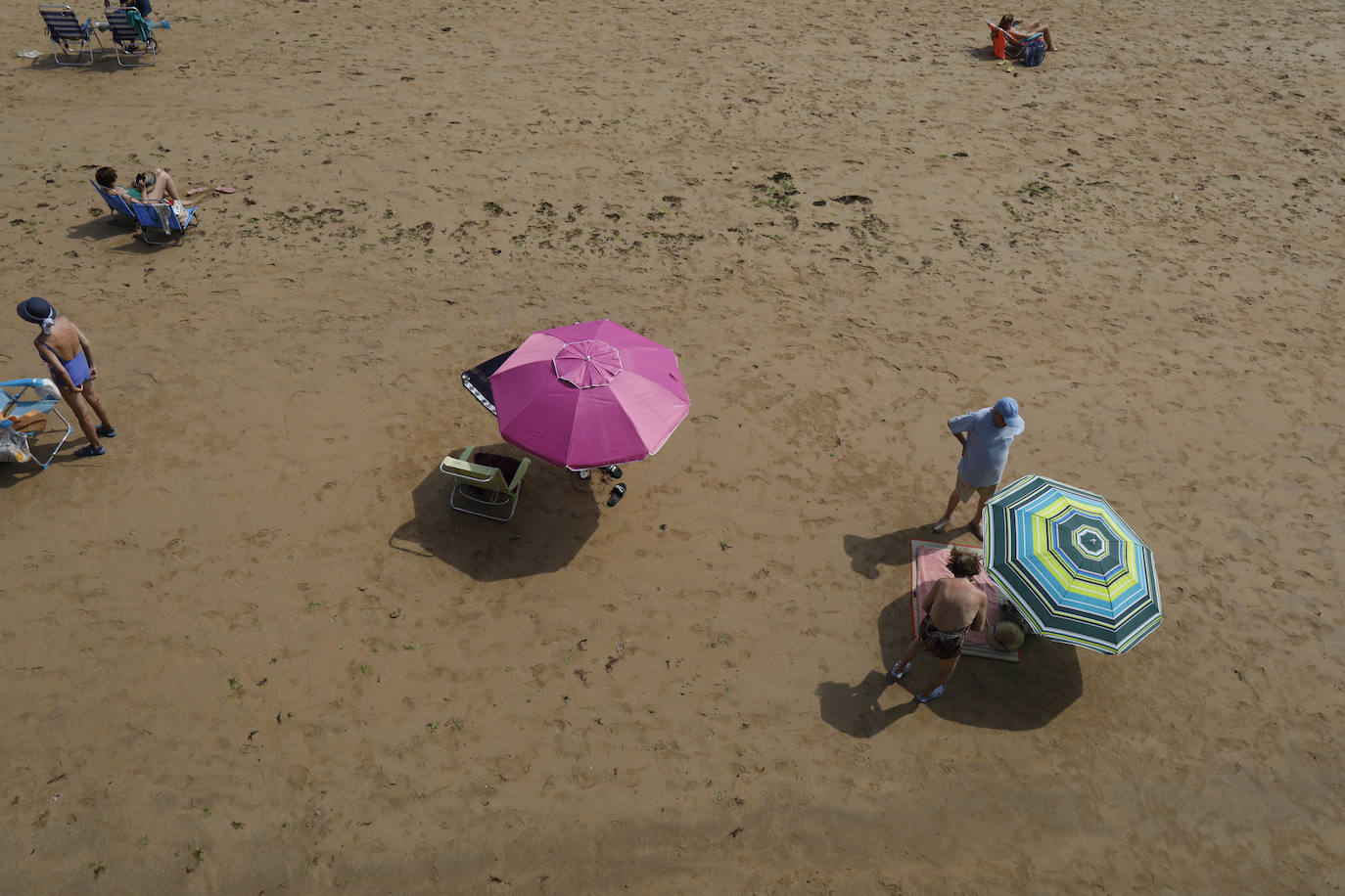 Fotos: El calor no da tregua a Asturias