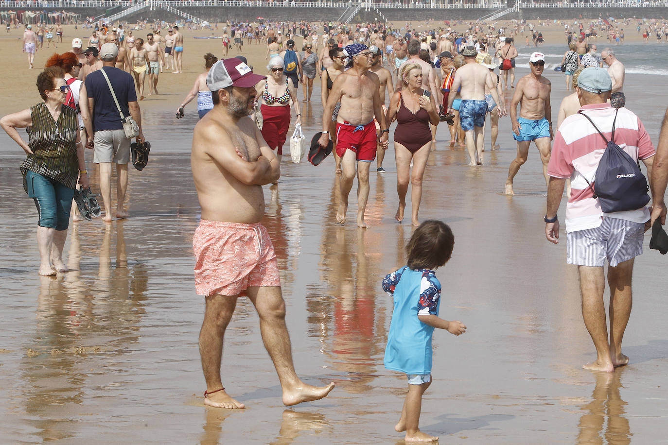 Fotos: El calor no da tregua a Asturias