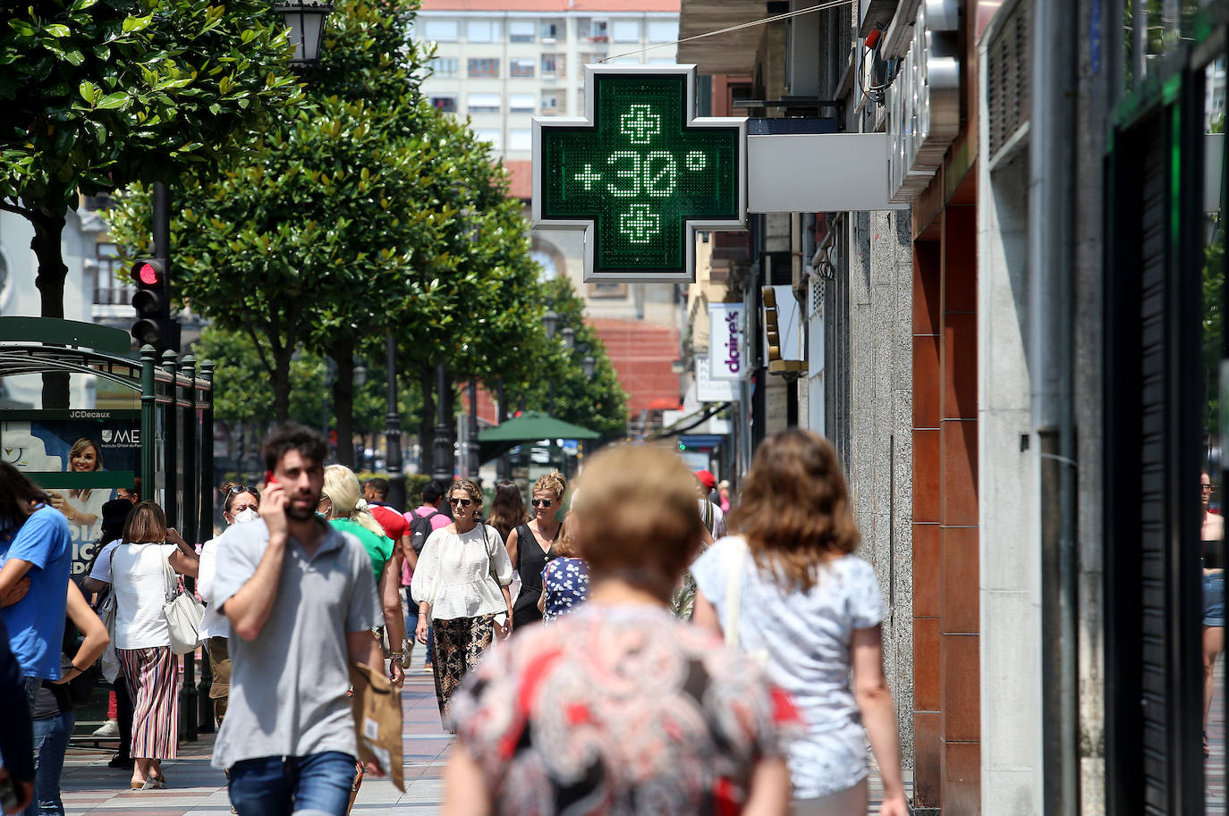 Fotos: El calor no da tregua a Asturias