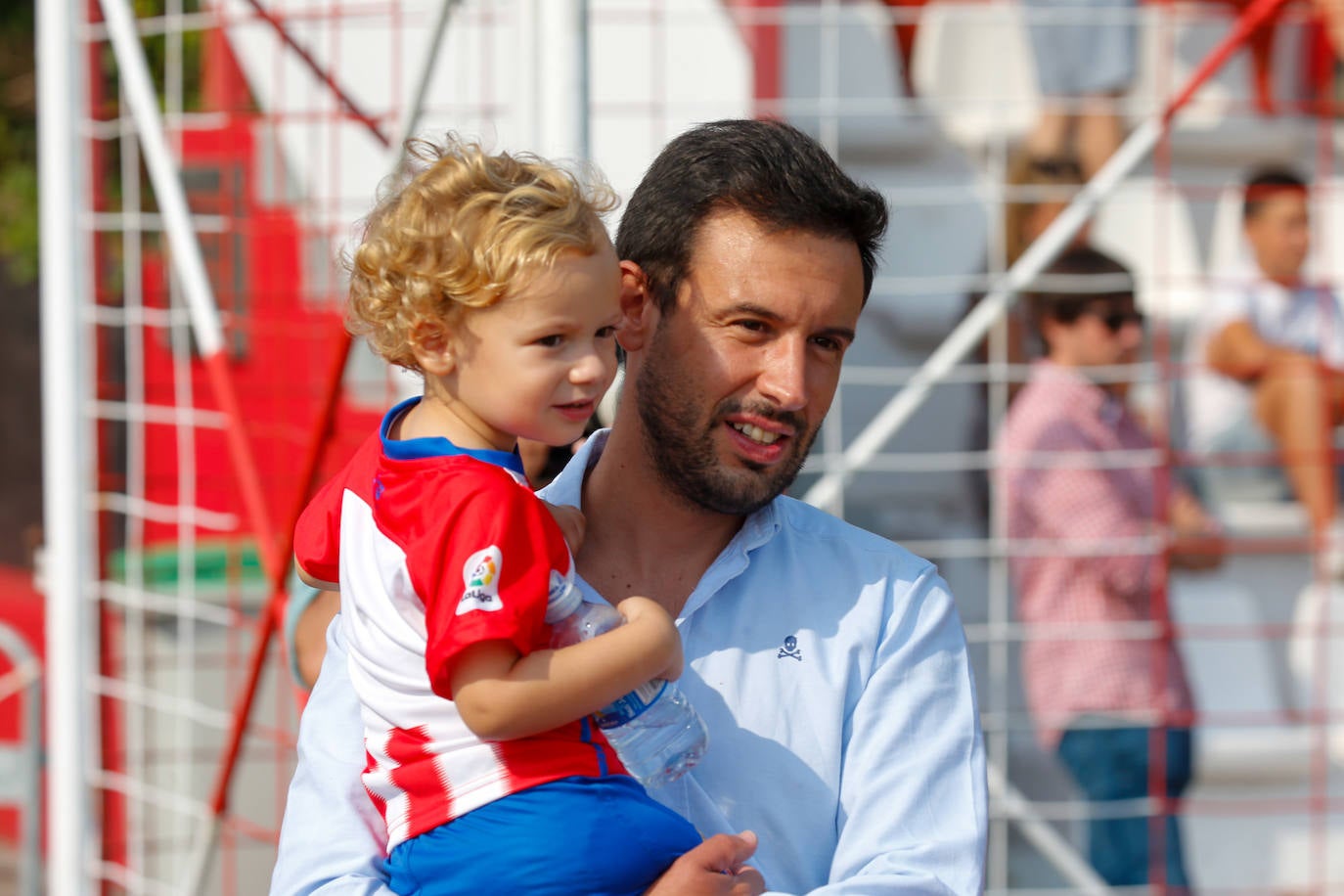 Fotos del Sporting: Partidillo de entrenamiento con mucha expectación