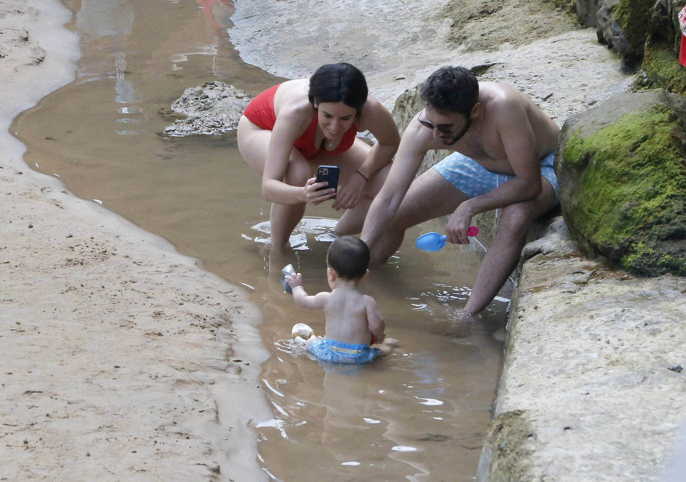 Fotos: Así vive Asturias el día más caluroso del año