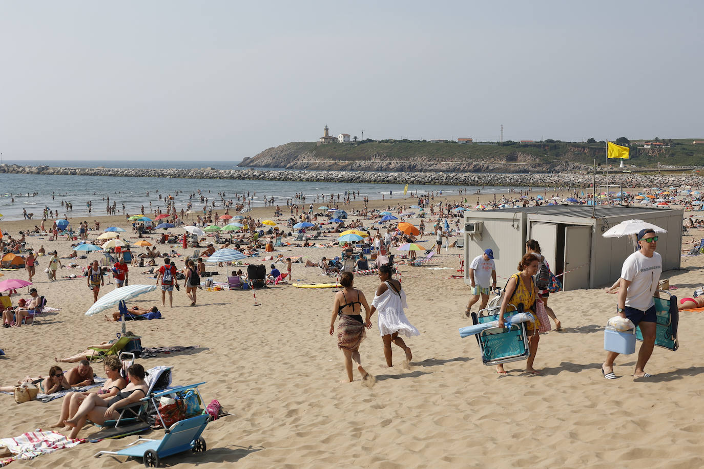 Fotos: Así vive Asturias el día más caluroso del año