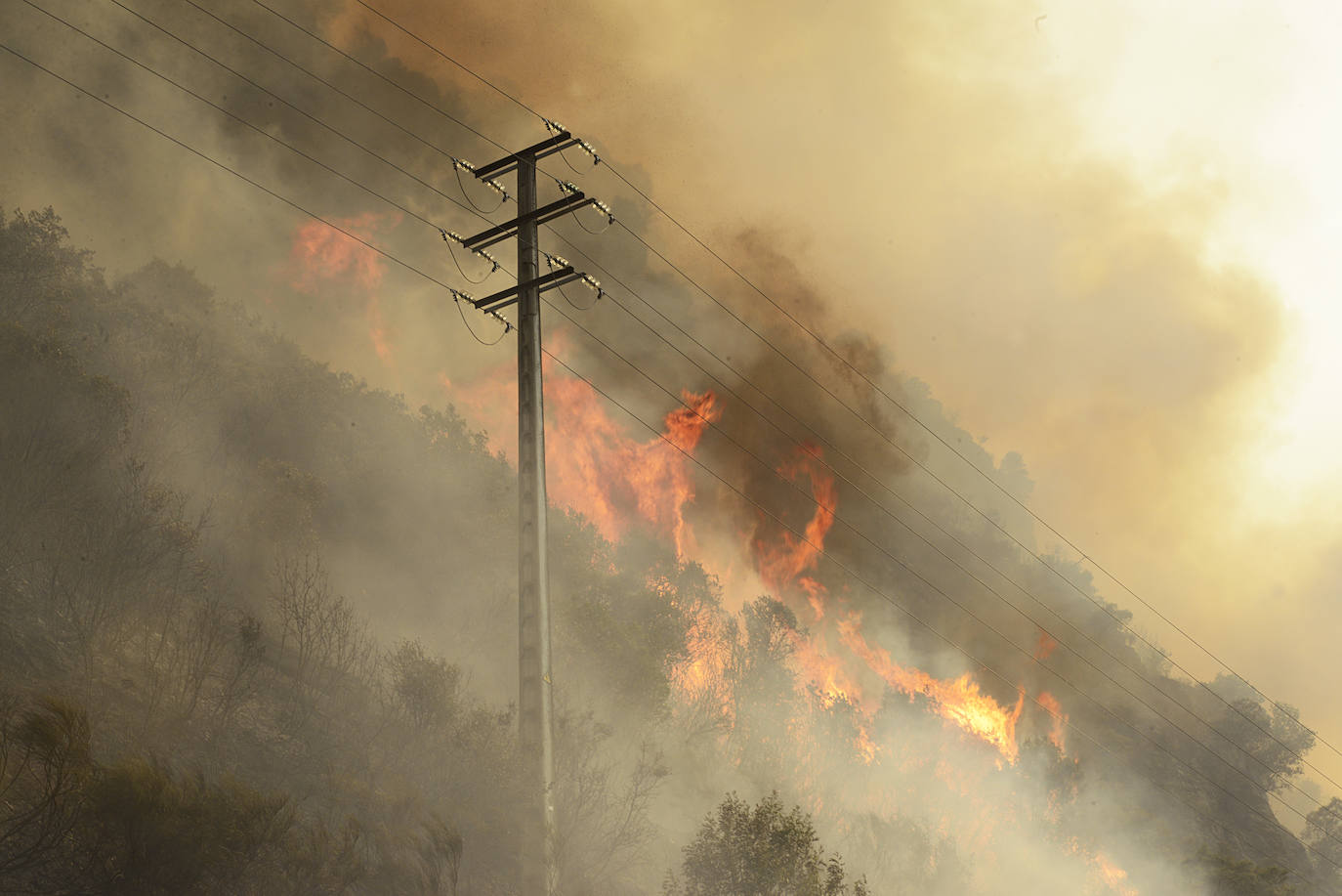 Fotos: Los incendios asolan Galicia destruyendo casas y parajes naturales