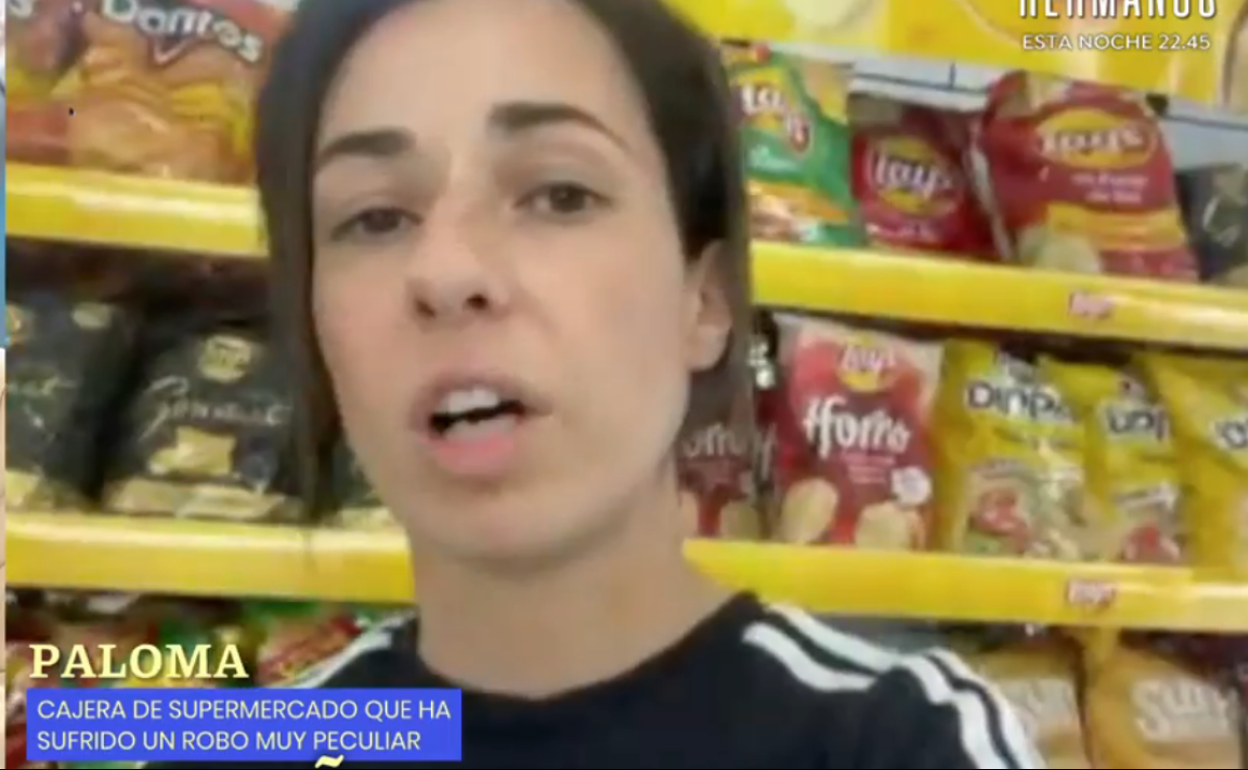 La víctima del atraco ak supermercado 