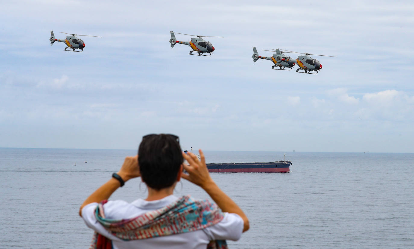 Fotos: Gijón ya disfruta del espectáculo del cielo