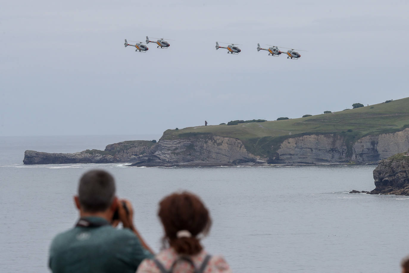 Fotos: Gijón ya disfruta del espectáculo del cielo