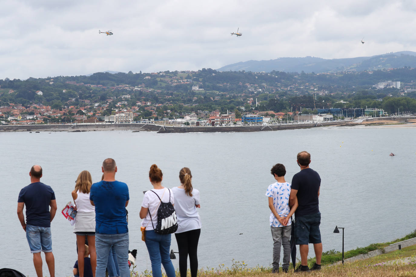 Fotos: Gijón ya disfruta del espectáculo del cielo
