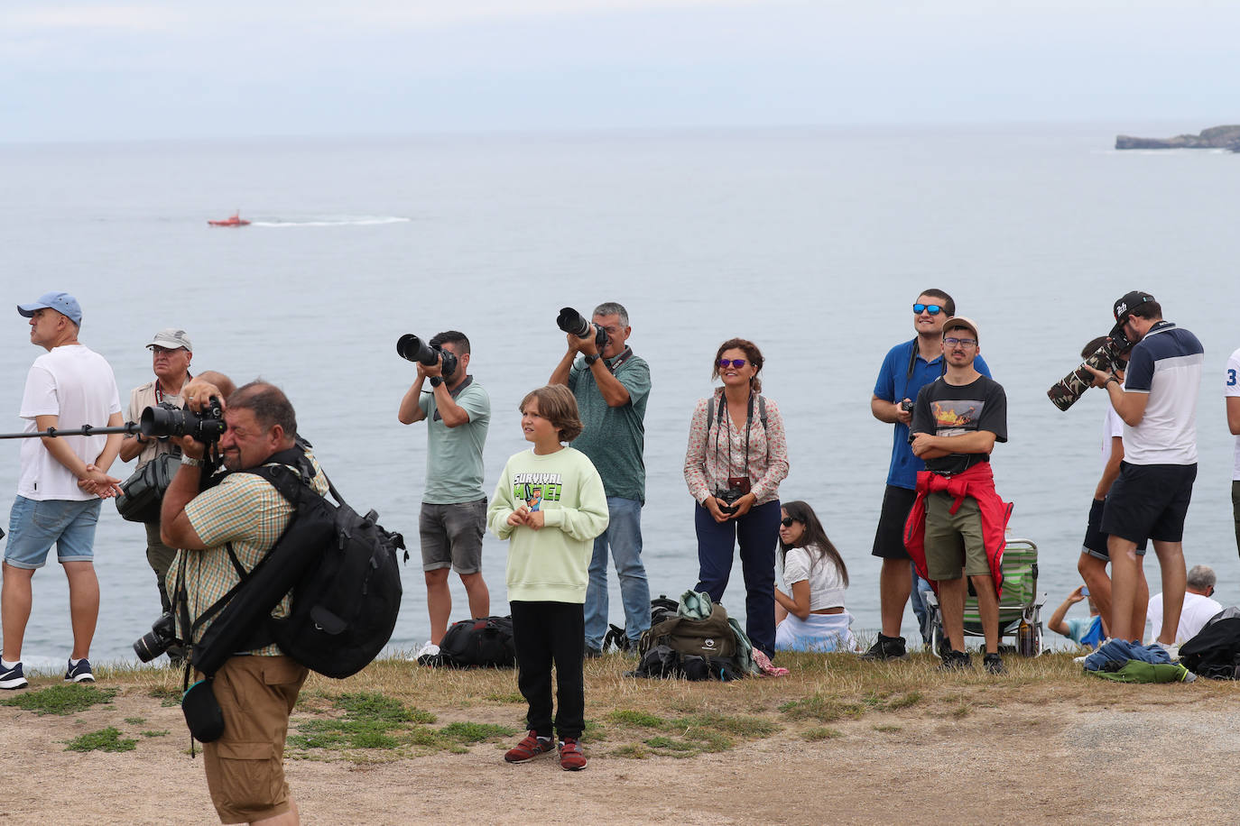 Fotos: Gijón ya disfruta del espectáculo del cielo