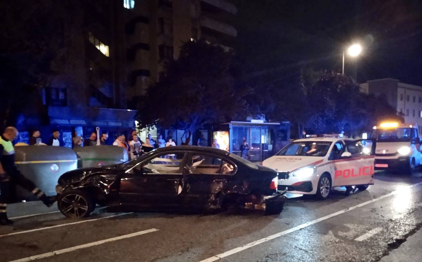 Fotos: Impresionante persecución policial en Gijón