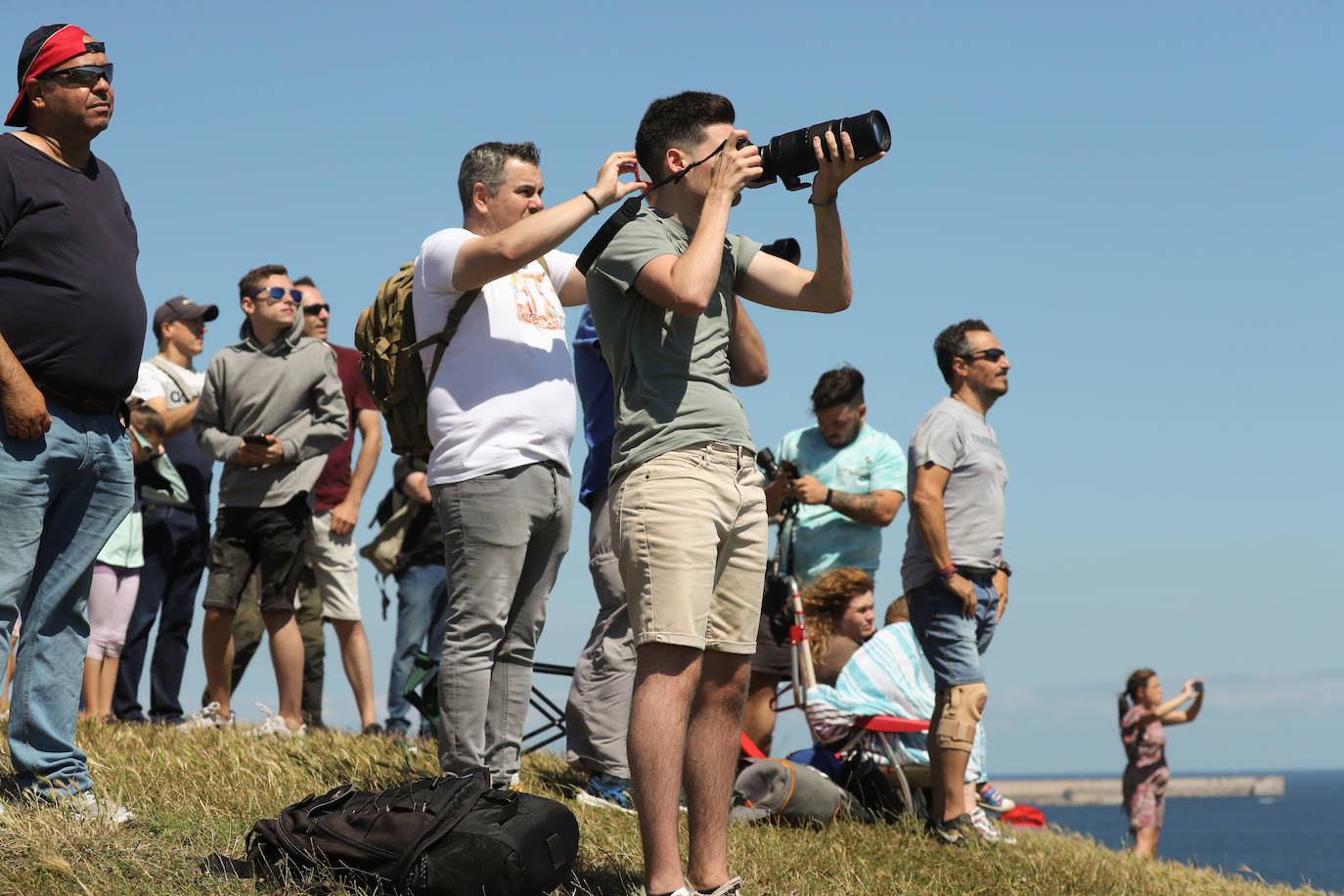 Fotos: Gijón disfruta de los preparativos del Festival Aéreo
