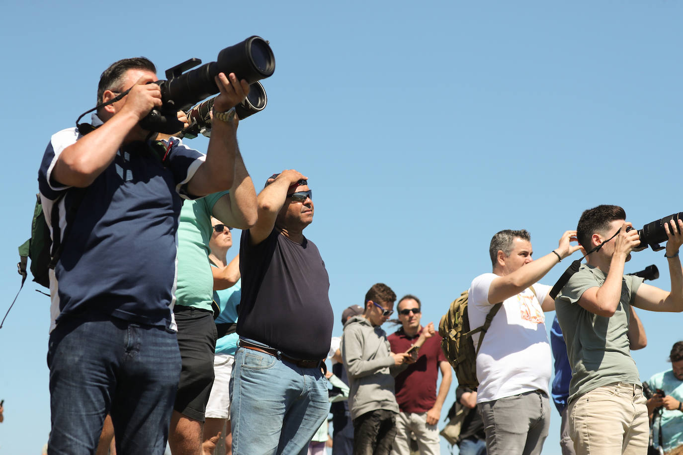 Fotos: Gijón disfruta de los preparativos del Festival Aéreo