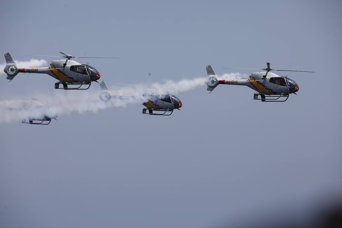 Fotos: Multitudinario y espectacular Festival Aéreo de Gijón