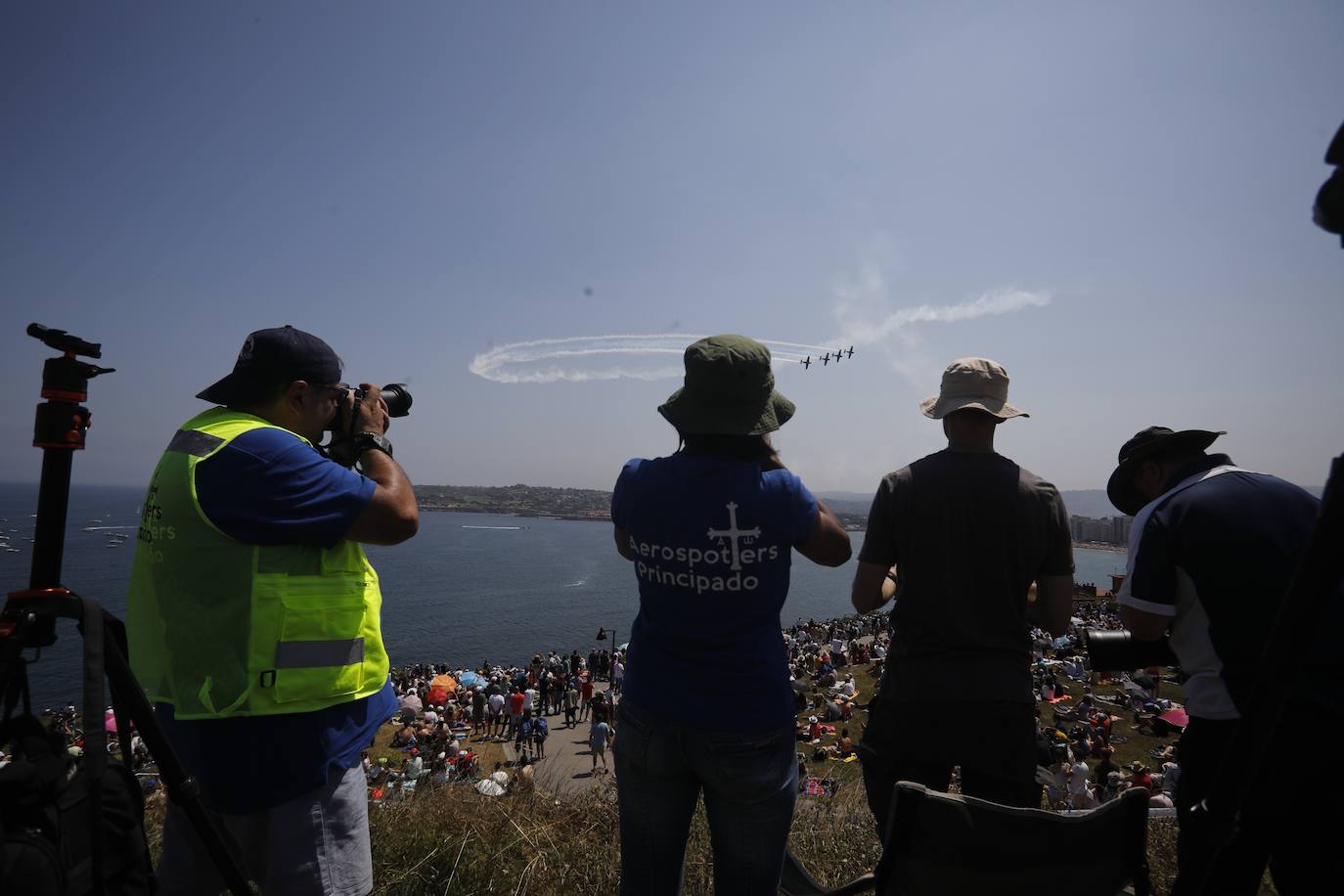 Fotos: Multitudinario y espectacular Festival Aéreo de Gijón