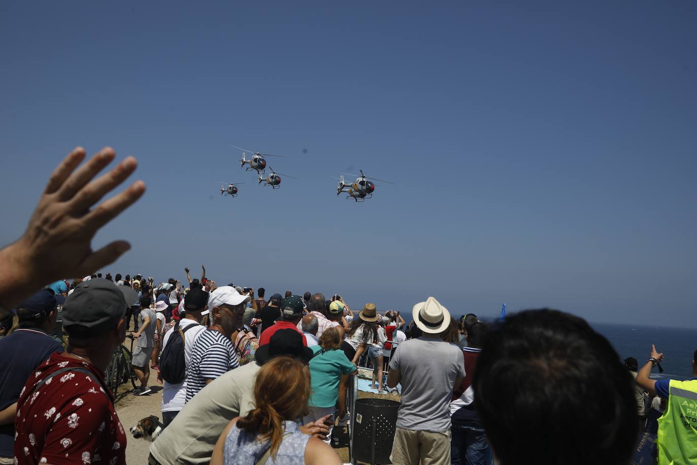 Fotos: Multitudinario y espectacular Festival Aéreo de Gijón