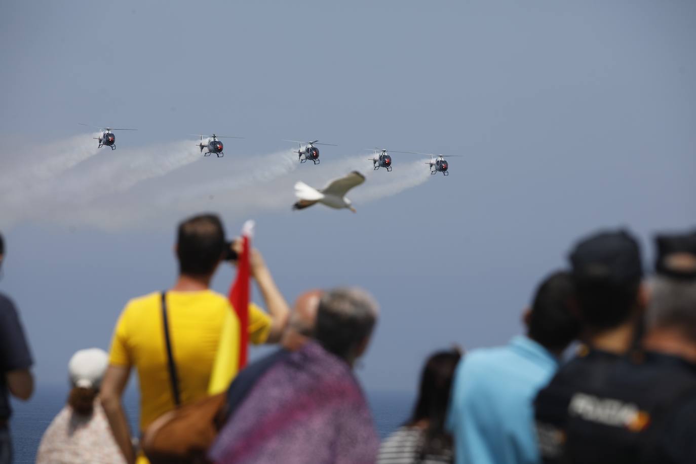 Fotos: Multitudinario y espectacular Festival Aéreo de Gijón