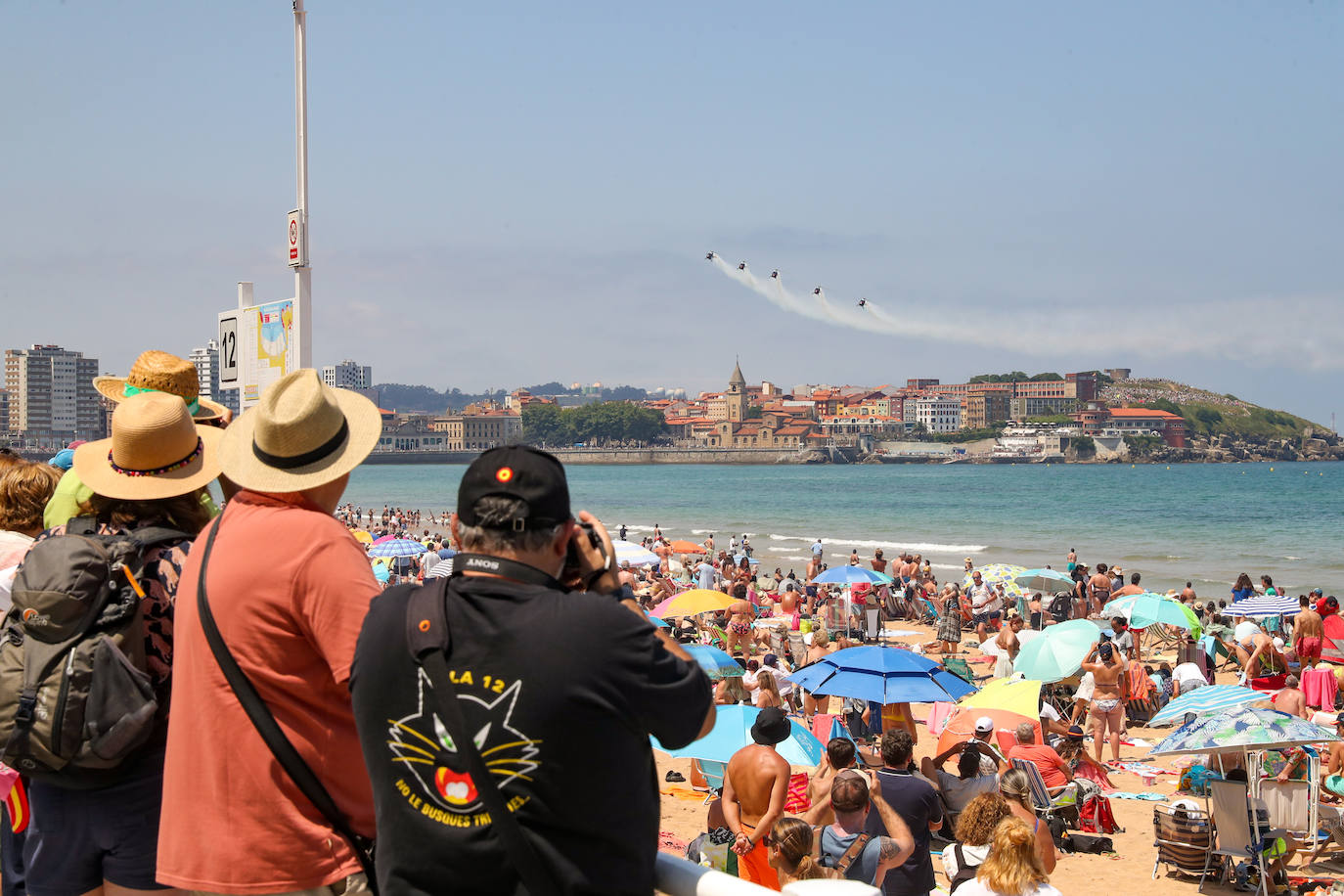 Fotos: Multitudinario y espectacular Festival Aéreo de Gijón