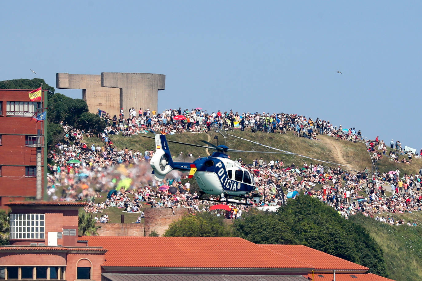 Fotos: Multitudinario y espectacular Festival Aéreo de Gijón