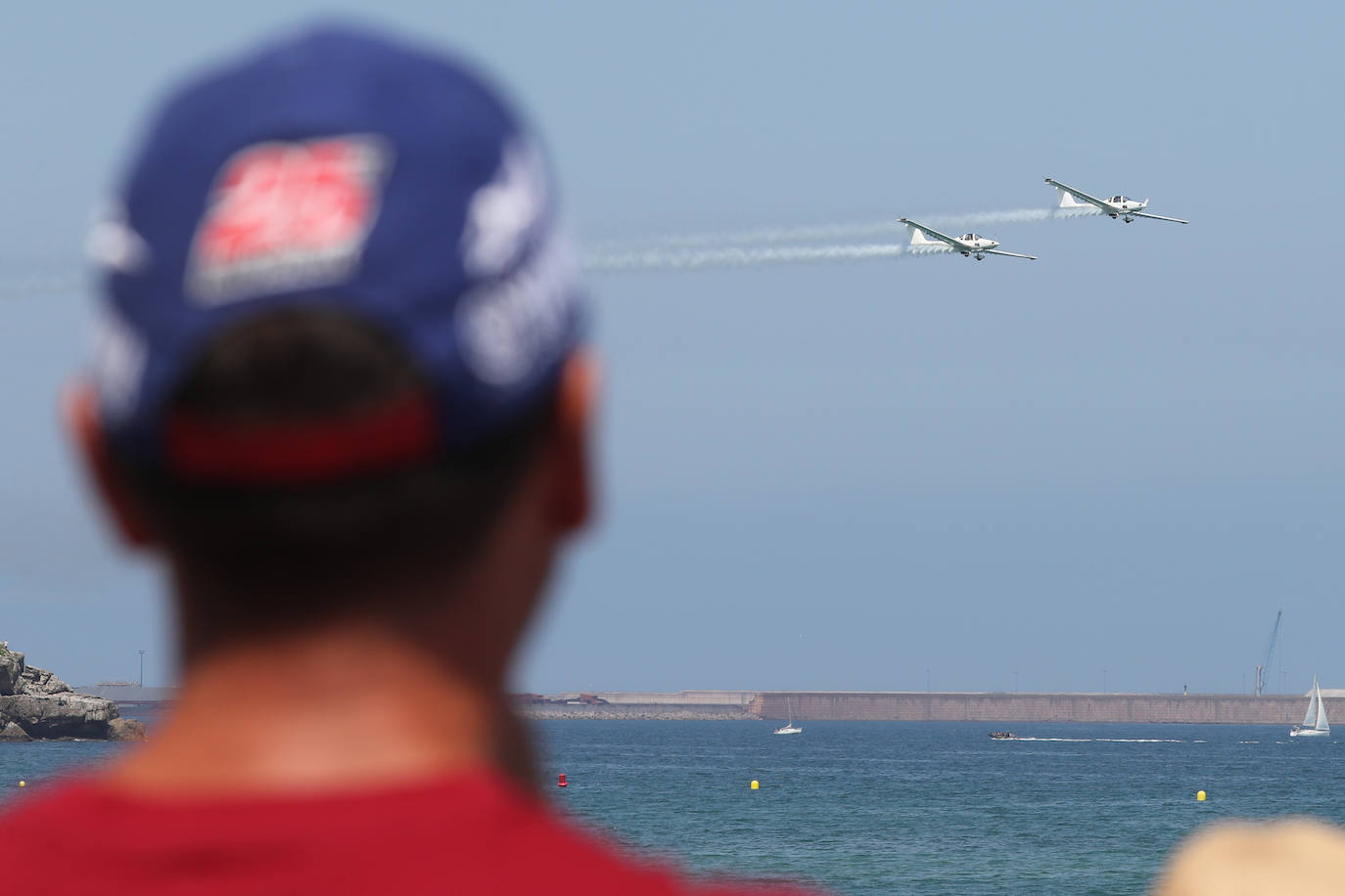 Fotos: Multitudinario y espectacular Festival Aéreo de Gijón