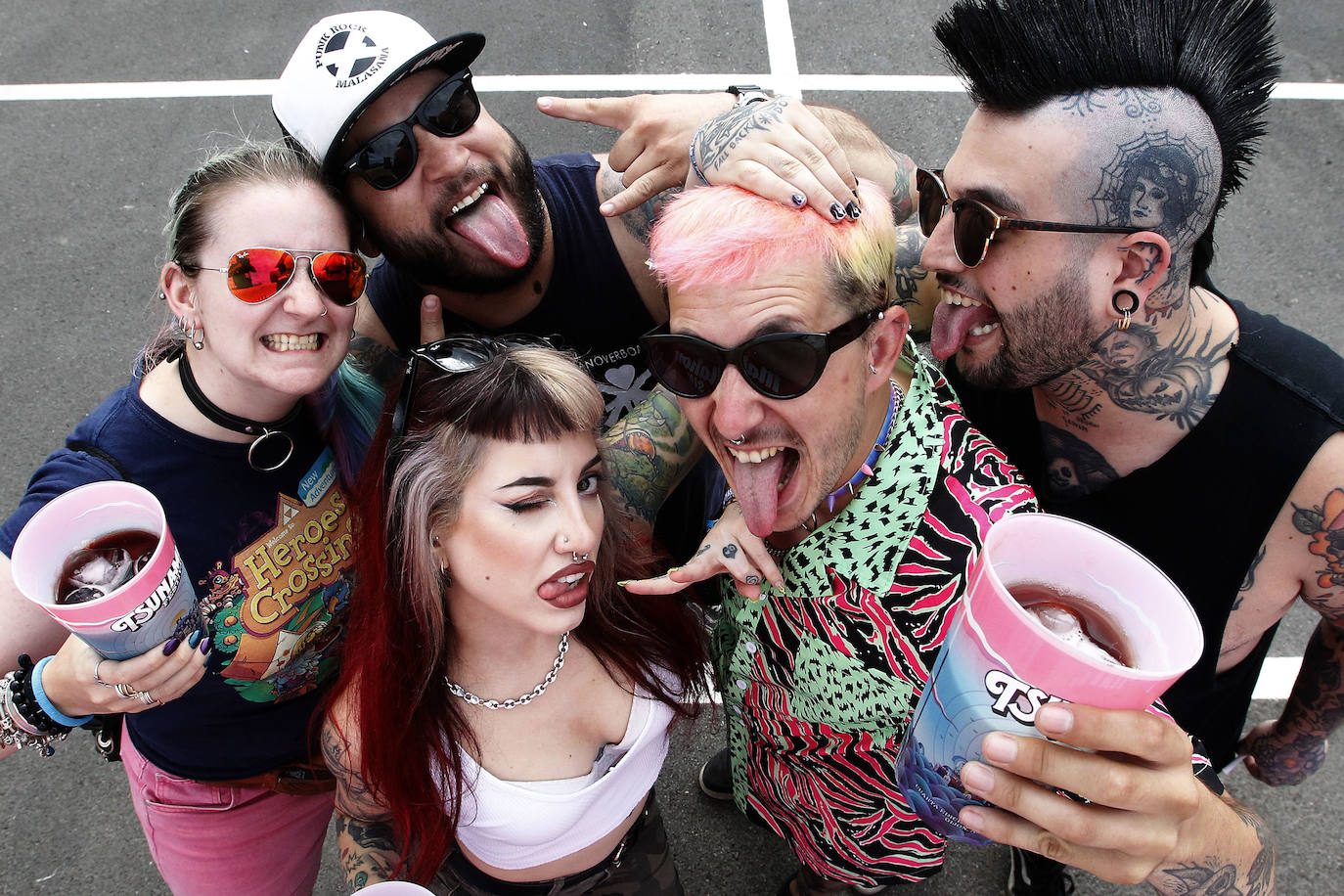 Fotos: Tsunami de punk, rock sol y calor