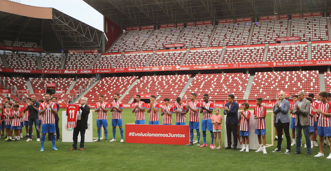 Fotos: Búscate en la presentación de los últimos fichajes del Sporting