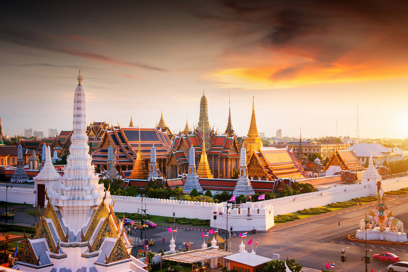 El Gran Palacio Real de Bangkok (Tailandia)