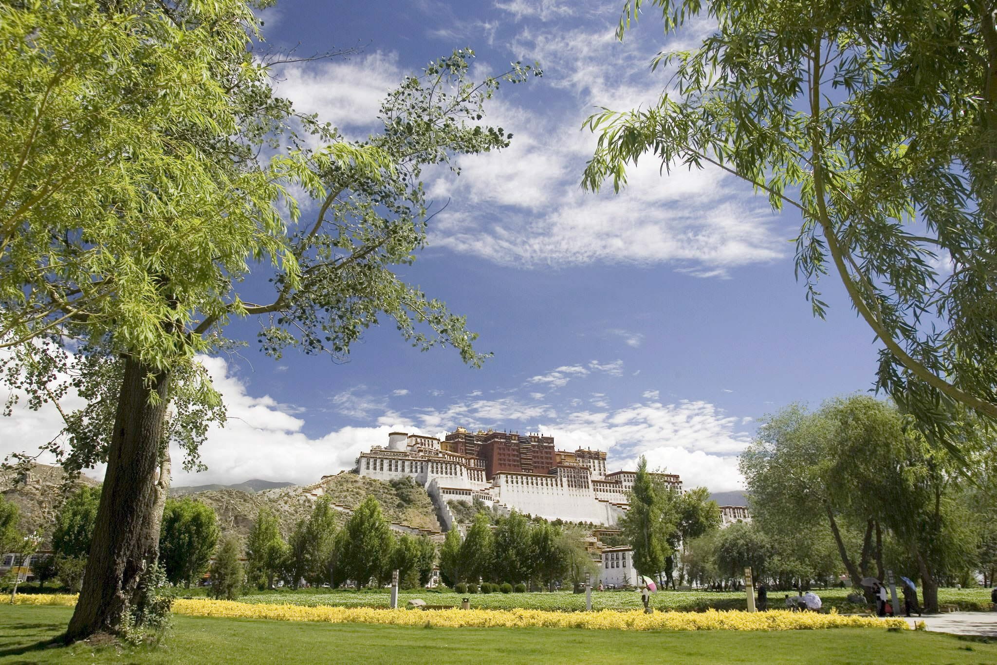 Palacio de Potala o templo de Lhasa (China)