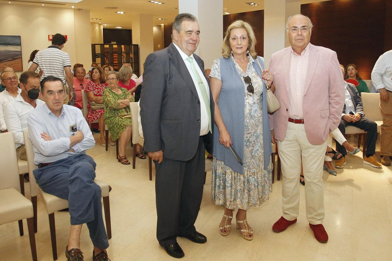 Jorge Fajardo, Maritina Medio y Miguel Ángel Yáñez. 