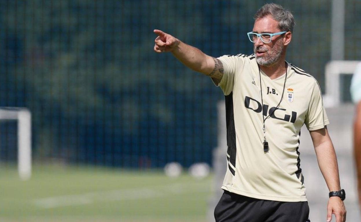 Jon Pérez Bolo, entrenador del Oviedo.