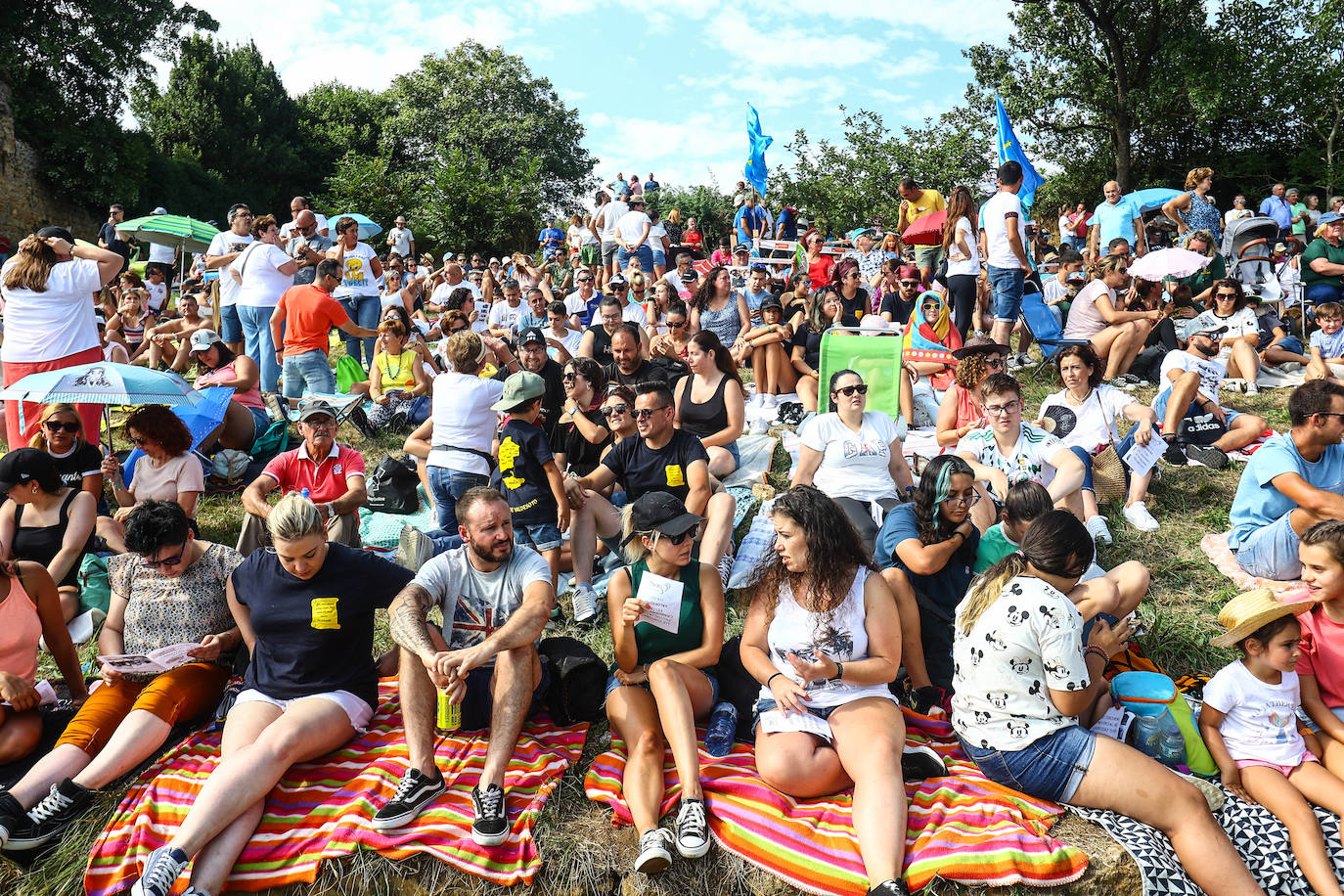 Fotos: Carrozas que sueñan con ser Pueblo Ejemplar de Asturias