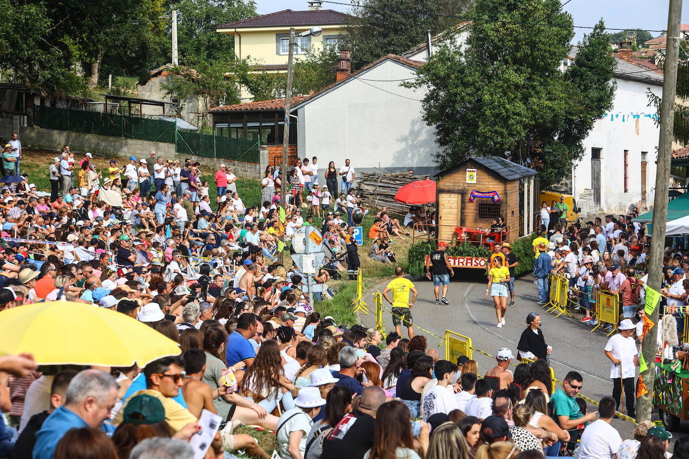 Fotos: Carrozas que sueñan con ser Pueblo Ejemplar de Asturias