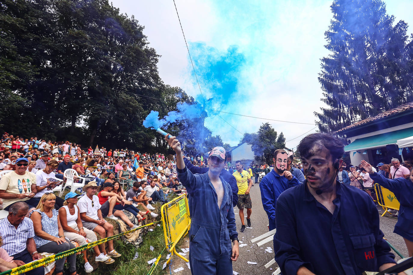 Fotos: Carrozas que sueñan con ser Pueblo Ejemplar de Asturias